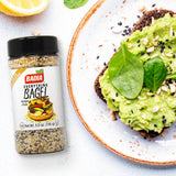 Badia Everything Bagel Seasoning Blend, 5.5 oz - Sesame Seed, Poppy Seed, Garlic, Onion and Salt