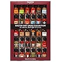 Thoughtfully Gourmet, Master Hot Sauce Collection Sampler Set, Flavors Include Garlic Herb, and More, Hot Sauce Gift, Set of 30
