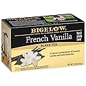 Bigelow French Vanilla Black Tea Bags, 20 Count Box (Pack of 6), Caffeinated Black Tea, 120 Tea Bags Total