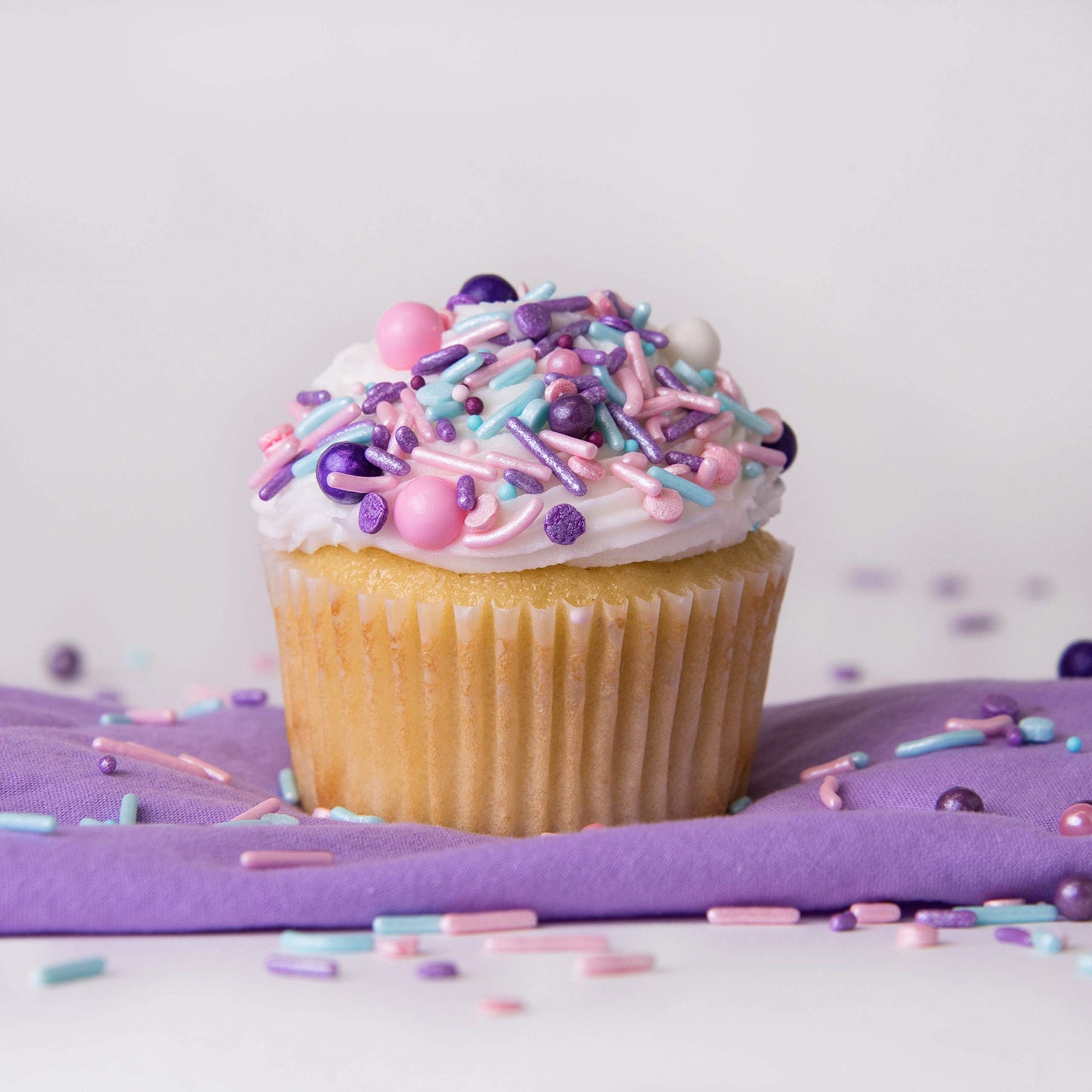 Sweets Indeed Sprinkles, Cupcake Edible Sprinkle Mix, Perfect for Cake Decorations, Baking, Ice Cream, Cookies, Cupcake Topper