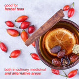 Arashan Whole Dried Rosehips 1 lb - 100% Natural Raw Rose Hips for Herbal Tea, Jam & Syrup - No Additives