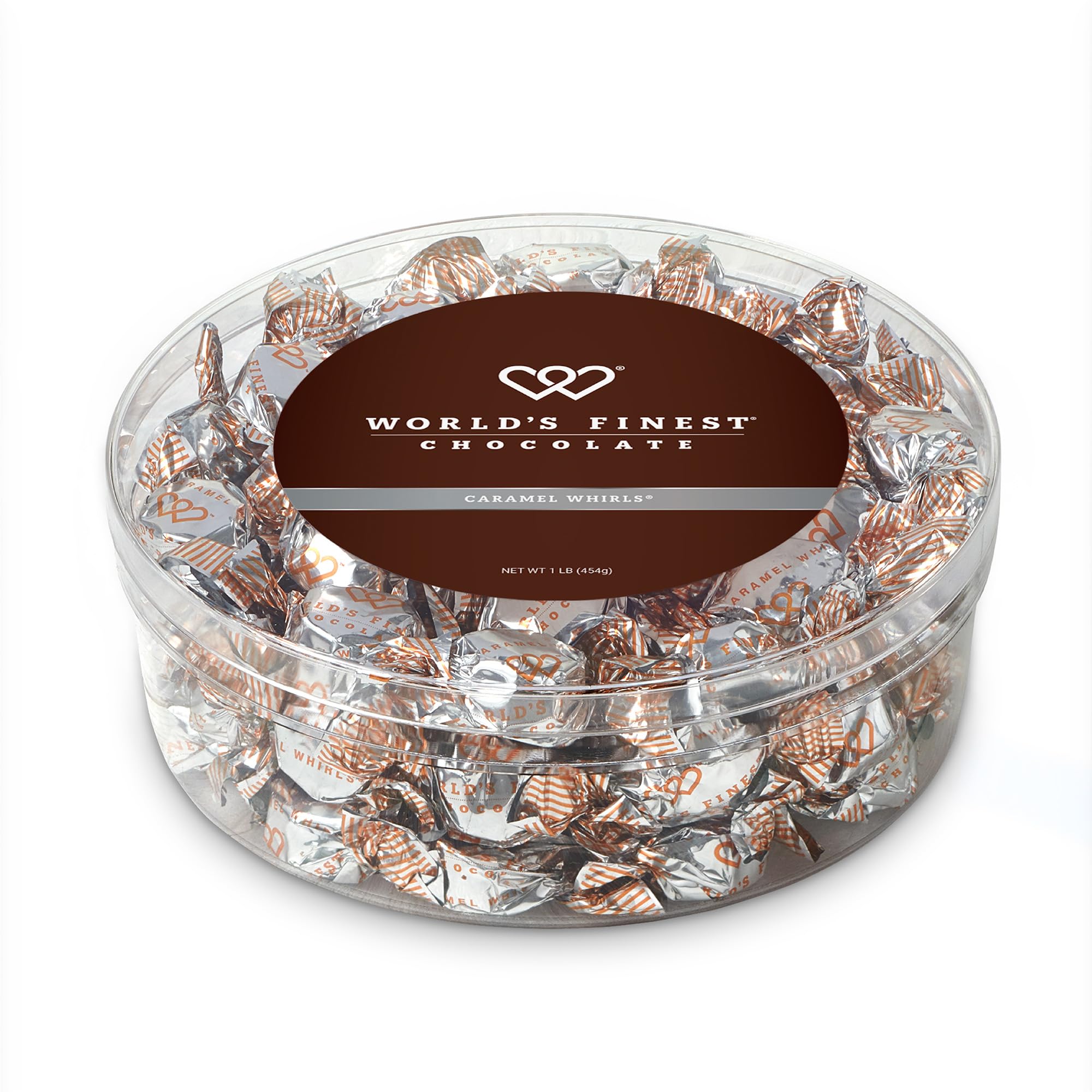 Caramel Whirls - 1 lb - World's Finest Chocolate