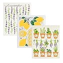 Wet-It! Swedish Dishcloth Reusable Towel Set for Kitchen | Biodegradable Absorbent Cleaning Washcloths for Dishes, Household Surfaces | Washable