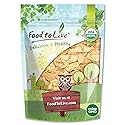 Organic Toasted and Salted Blanched Sliced Almonds, 6 Ounces - Dry Roasted with Himalayan Salt. Perfect for Salads, Snacks, and Baking. Non-GMO, Vegan