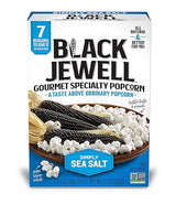 Black Jewell Gourmet White Microwave Popcorn, Simply Sea Salt, 10.5 Ounces (Pack of 3)