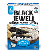 Black Jewell Gourmet White Microwave Popcorn, Simply Sea Salt, 10.5 Ounces (Pack of 3)