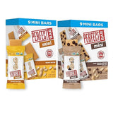Perfect Bar Mini Protein Bars, Peanut Butter and Dark Chocolate Chip Peanut Butter Variety Pack, Gluten Free, Made with Organic Honey, Cookie Dough