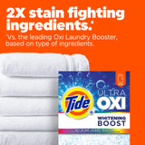 Tide Ultra Oxi Whitening Boost, 57 oz, All in One Laundry Booster, Color Safe Whitening, Stain and Odor Fighter
