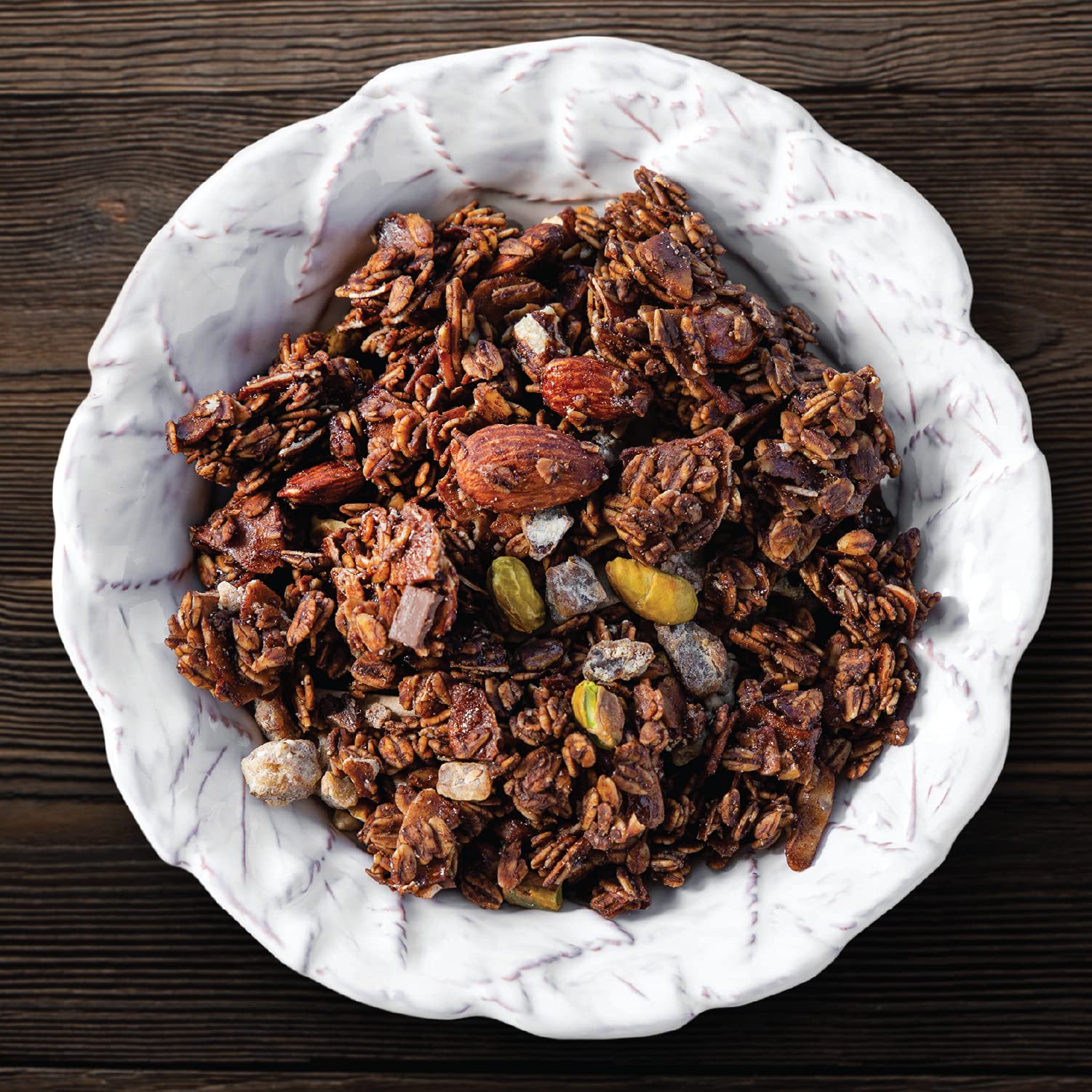 NutHouse! Granola Company - Premium Chocolate Espresso Granola | Certified Gluten-Free, Non-GMO, Kosher | Vegan | 10 lb. Bulk Box (1-Pack)