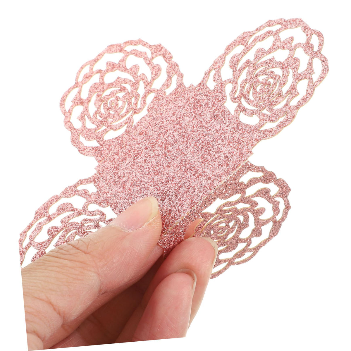 CIYODO 50pcs Hollow Design Chocolate Paper Holders Decorative Candy Cups for Weddings Parties Unique Chocolate Wrapping for Desserts Practical