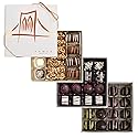 Dark Chocolate Assortment Gift Box - 3 Assorted Chocolate Gift Boxes, 47 pc, Kosher