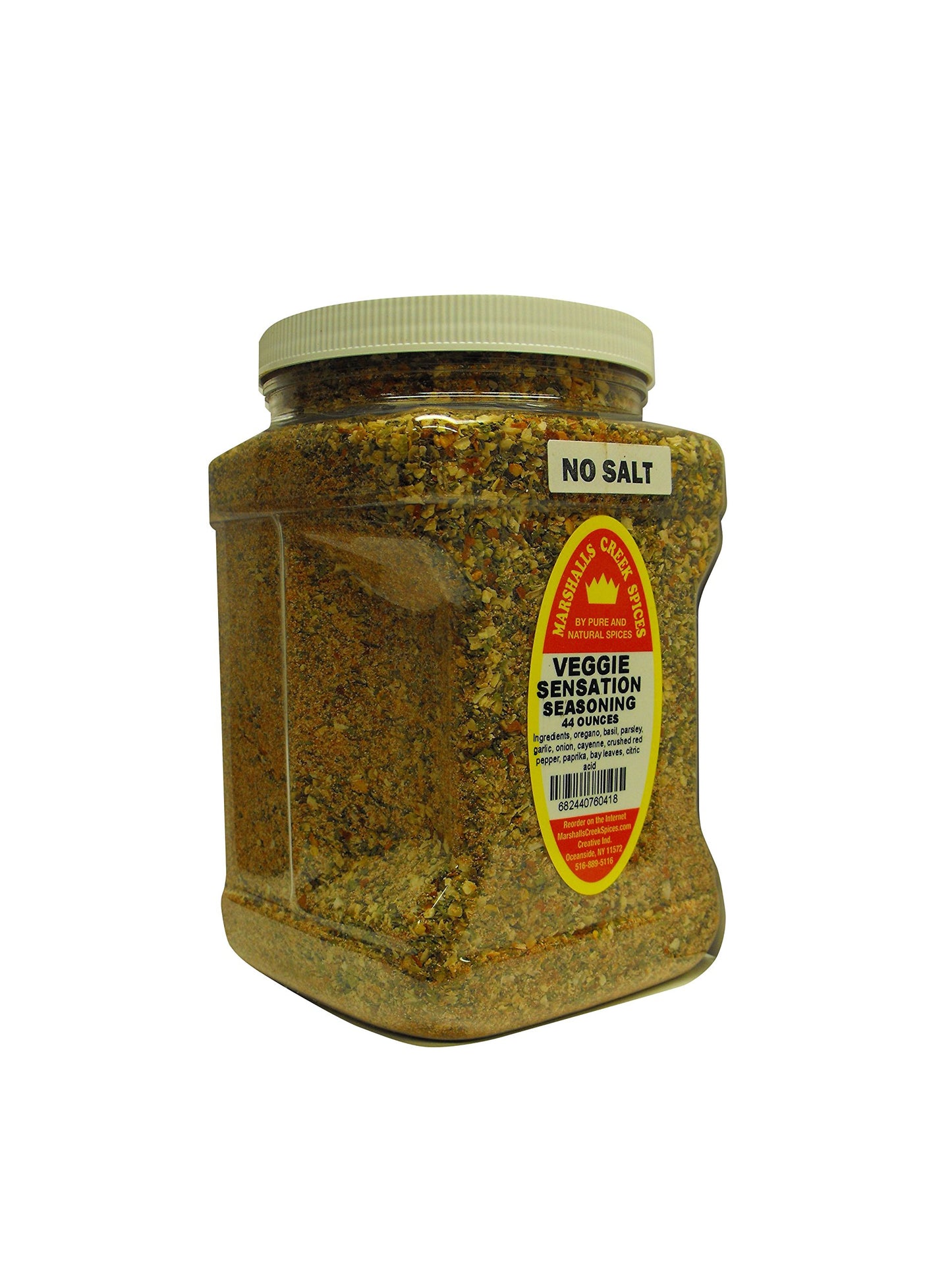 Family Size Marshalls Creek Spices Veggie Sensation No Salt Seasoning, 44 Ounce …