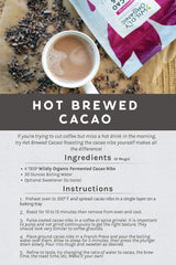 Wildly Organic Fermented Cacao Nibs 16 Oz, 1 lb Bag - Organic, Non-Alkalized, Minimally Processed, Raw, Non-GMO, Kosher, Vegan, Premium Rich Chocolate Flavor - Perfect in Smoothies, Yogurt, Oatmeal, Granola, Baking, Fruits, & Ice Cream