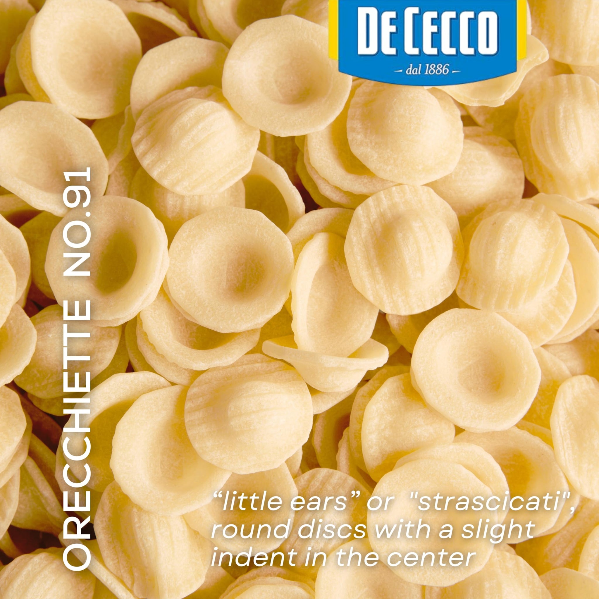 Orecchiette Pasta #91 16 Ounces (Case of 20)