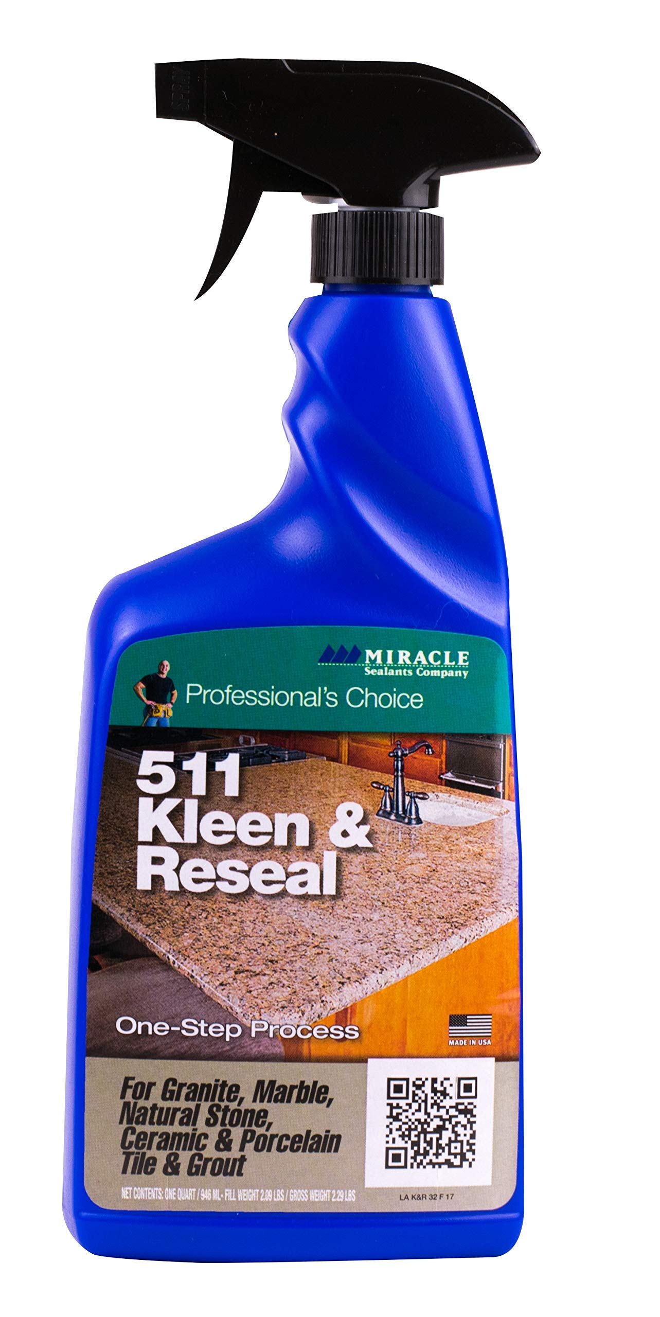 Miracle Sealants KLRE32OZ6 511 Kleen & Reseal Cleaners, 32 oz, Pack of 2