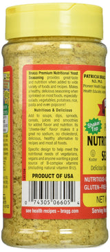 Bragg's Nutritional Yeast 4.5oz 2 Pack