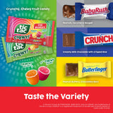 Assorted Easter Chocolate and Candy (Butterfinger, Crunch, Baby Ruth, Tic Tac Chewy Fruit Adventure, Tic Tac Chewy Sour) 80CT SUB - 28.8oz