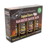Croix Valley Regional BBQ Sauce Gift Pack - 4 Pack (12 oz Glass Bottles) - Kansas City, Carolina, Memphis & St. Louis Style Sauces - Gluten-Free, No