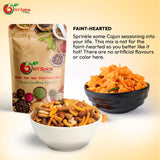 NY SPICE SHOP Cajun Hot Mix - 3 lbs. (Pound) Hot Cajun Snack Mix - Crunchy Spicy Snack Mix - Hot Cajun Snacks Spicy Mix - Sweet & Salty Nutty Crunchy