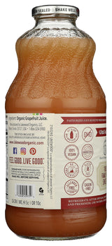 Lakewood, Juice Grapefruit Pink Pure organic, 32 Fl Oz