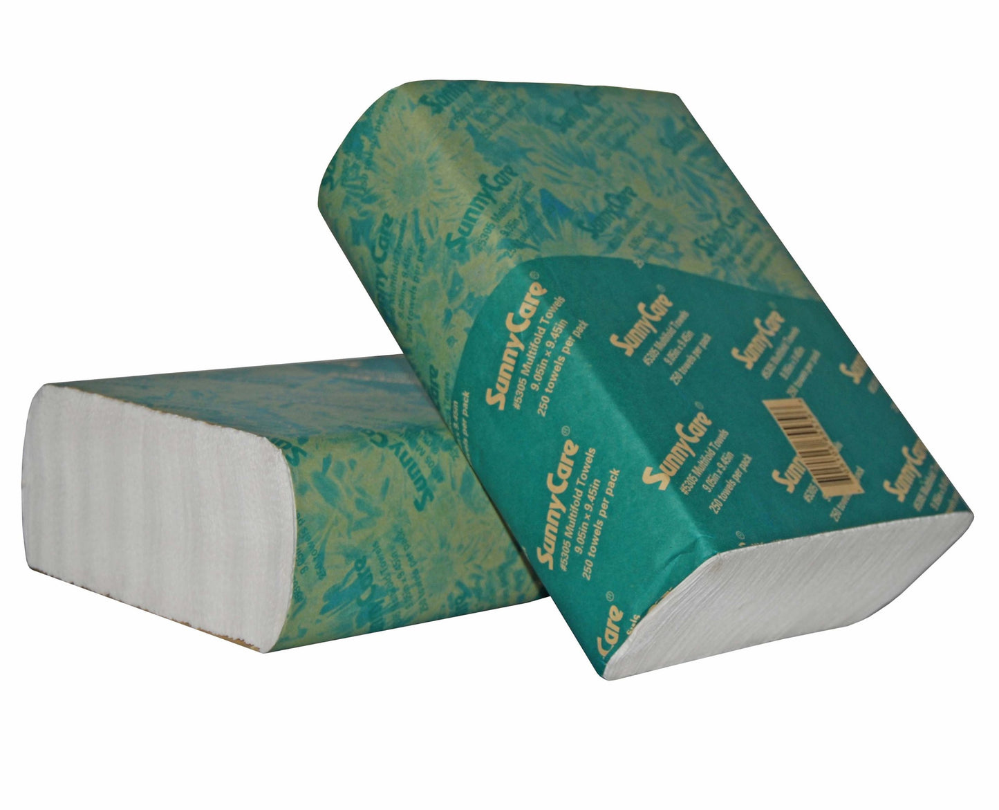 Sunnycare 5305 White Multi-fold Paper Towels 250pcs/pk ; 16pks/cs, 4000pcs/cs