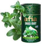Afia - Dried Mint Seasoning | Dried Mint for Cooking, Mediterranean Pantry Spice for Middle Eastern Dishes, Meals and Cuisine | Premium Middle Eastern