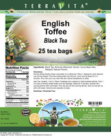 English Toffee Black Tea (25 tea bags, ZIN: 535496)