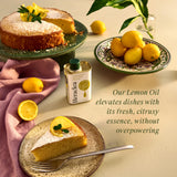 Heraclea - Lemon Infused - Extra Virgin Olive Oil - Extra Virgin - Cold Pressed - Polyphenol Rich EVOO - 5.9oz Bottle