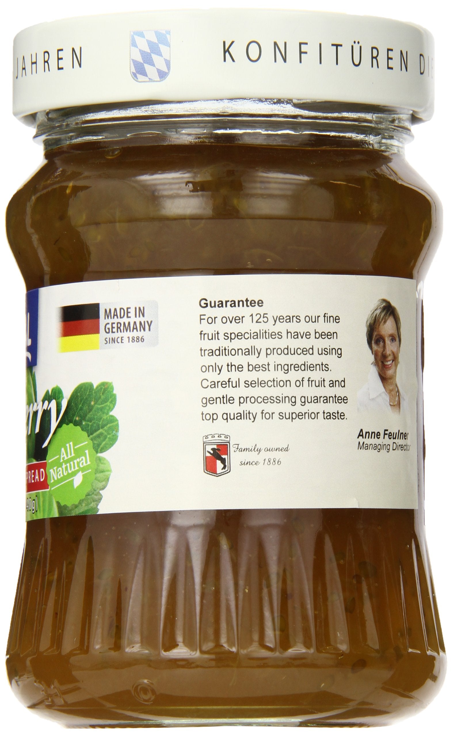Maintal Gooseberry Premium Preserve Extra, 12 Ounce
