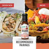 Red Duck Actually Spicy Organic Taco Sauce - Gluten-Free, Vegan, 8 ounces