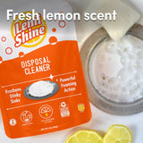 Lemi Shine Garbage Disposal Cleaner and Deodorizer Powered By Citric Acid | Foam Cleaner For Kitchen Garbage Disposal with a Natural, Fresh Lemon