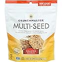 Crunchmaster Multi-Seed Crackers, Roasted Garlic, 4.5 oz.