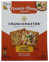 Crunchmaster Pimento Cheese Crackers, 3.54 OZ