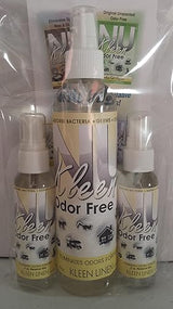 NuKleen Odor Free - Kleen Linen - 9 oz, (2) 2oz.