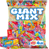 Bulk Candy Assortment - 4 Pounds - Candy Variety Pack - Assorted Candies for Birthday Parties, Schools, Camps