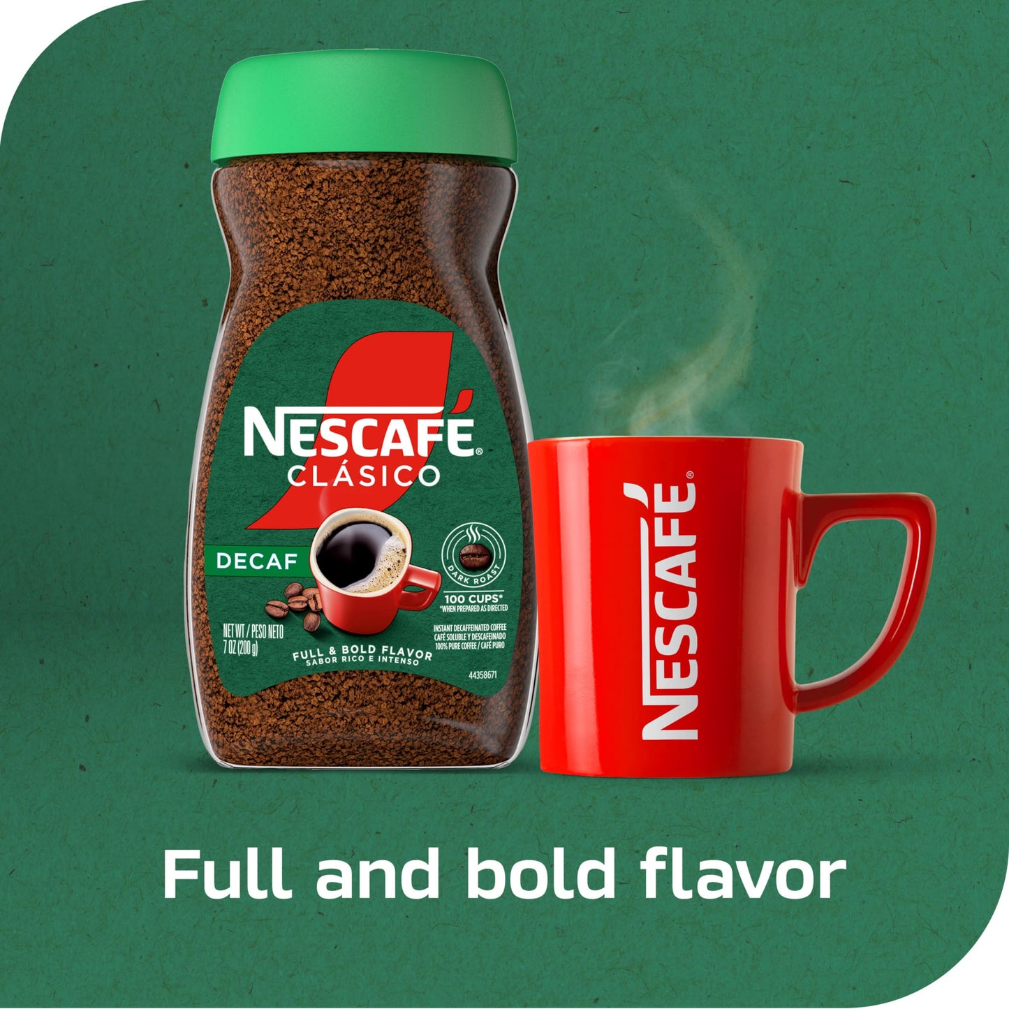 Nescafe Clasico Decaf, 7 Ounce Jar