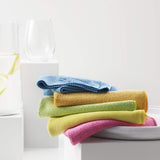 E-Cloth 5-pc Starter Pack- Microfiber Cleaning Cloth Set with Reusable Cleaning Cloth and Glass Polishing Cloth, Assorted Color Microfiber Cleaner