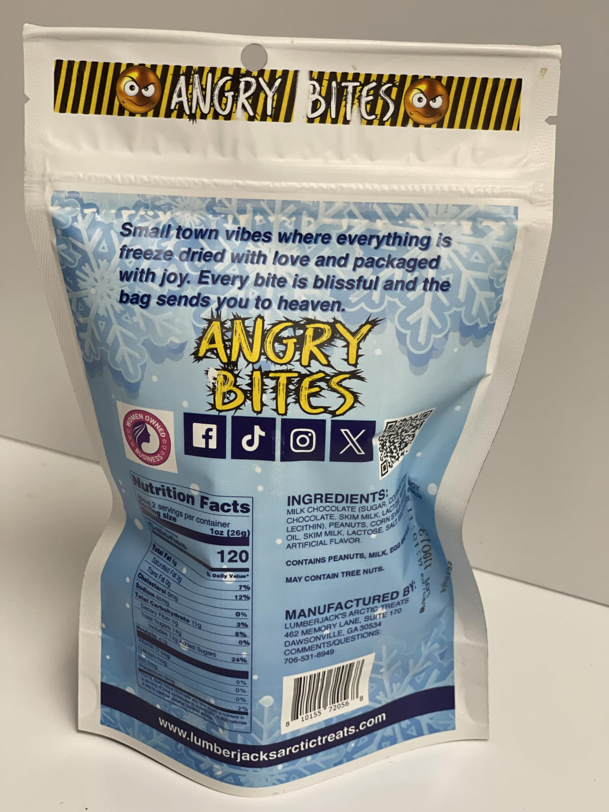 Lumberjack's Arctic Treats Angry Bites (1.7oz)
