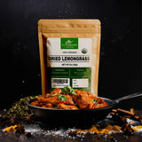 CEYLONFLAVORS FRESH AND PURE Organic Premium Grade Dried Lemon Grass Cut, harvested from a Organic Farm in Sri Lanka 2 oz/56g