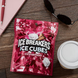 Ice Breakers Ice Cubes Cinnamon Sugar Free Chewing Gum Pouch, 8.11 oz (100 Pieces)