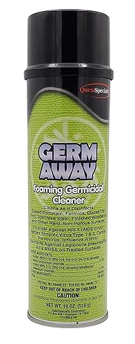 Germ Away Foaming Germicidal Cleaner, 18 oz. can, 1 count