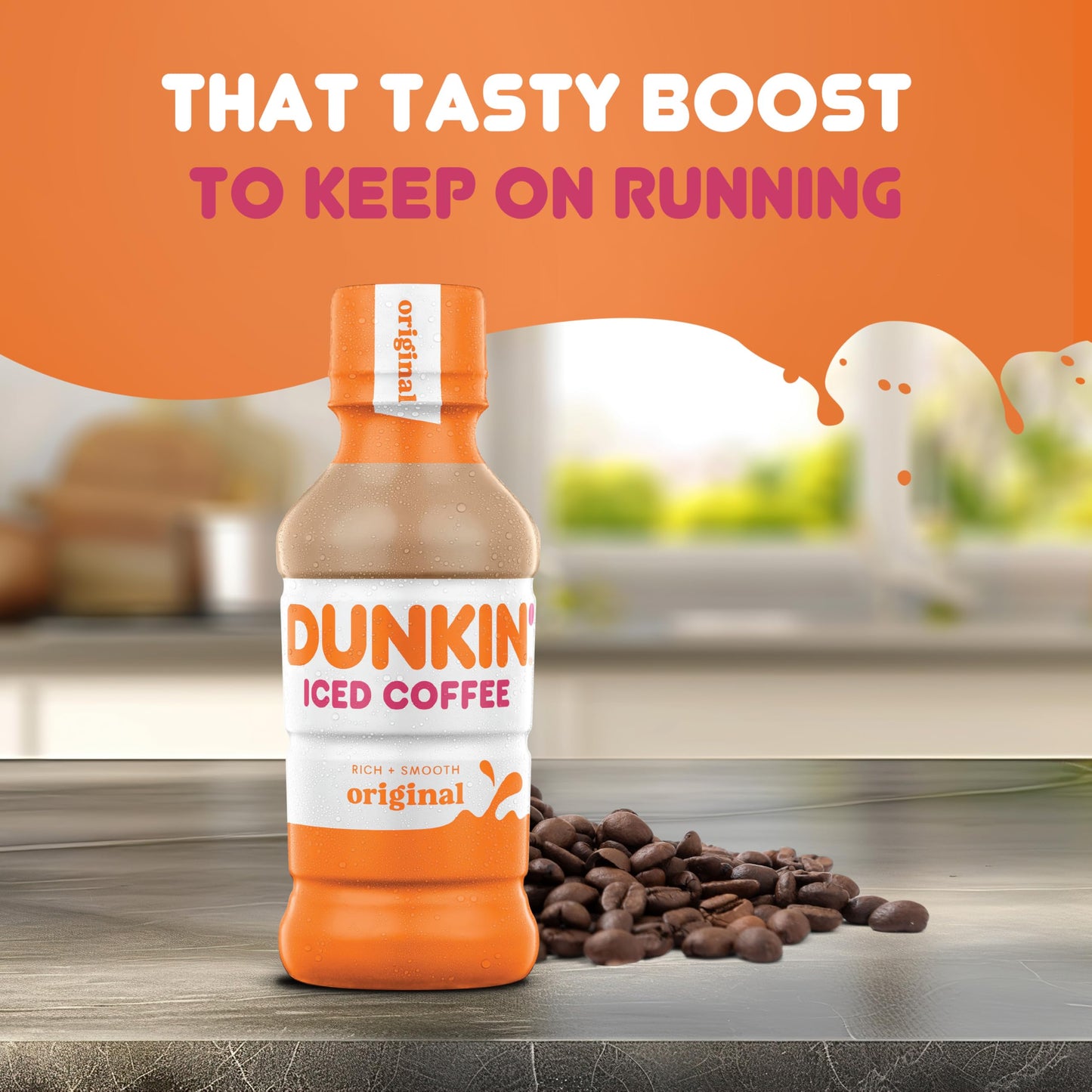 Dunkin' Donuts Original Iced Coffee, 13.7 fl oz