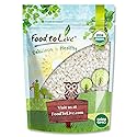Food to Live Organic Carnaroli Rice, 1.5 Pounds - Premium Italian Risotto Rice, Ideal for Creamy Risottos and Gourmet Cooking, Non-GMO, Vegan, Kosher, Bulk