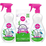 Dapple Baby All Purpose Cleaning Spray and All Purpose Wipes - (2 Pack) 16.9 fl oz Bottle - 30 Cleaning Wipes Total - Fragrance-Free, Hypoallergenic