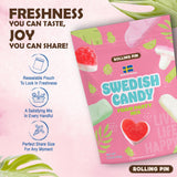 Assorted Swedish Candy Variety Pack - 1.6LB - Sweet & Sour Summer Mix, Super Sour Power, Nordic Love, Chewy Fizzy & Foam Party Gummies - Fruity, Tangy