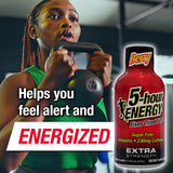 5-Hour Energy Extra-Strength Berry, 1.93 Oz, 12 Bottled Per Pack, Box Of 2 Packs