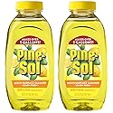 Pine-Sol Multi Surface Cleaner, 2 Pack, Concentrated Multi Purpose Cleaner and Degreaser for Kitchen and Bathroom, Makes 5 Gallons, Lemon Fresh Scent