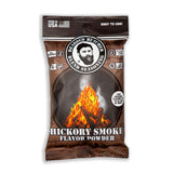 Bearded Butchers Hickory Smoke Flavor Powder, 3 oz - Natural Smoke Flavor, Portioned for Up to 25 lbs of Meat, Perfect for DIY BBQ, Grilling, Smoking