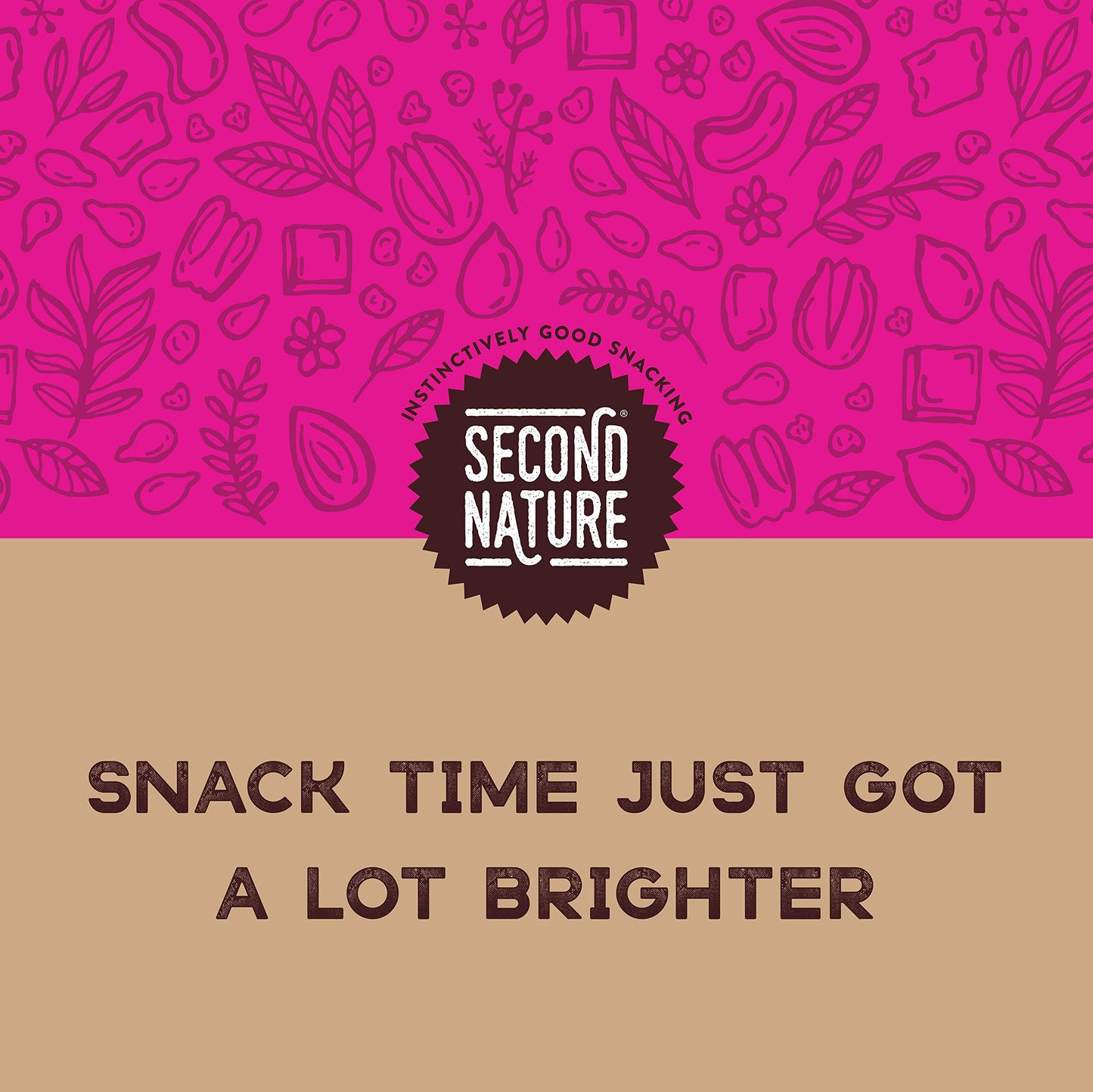 Second Nature Simplicity Medley Trail Mix - Snack Nut Blend, Gluten Free - 14 oz Resealable Standup Pouch
