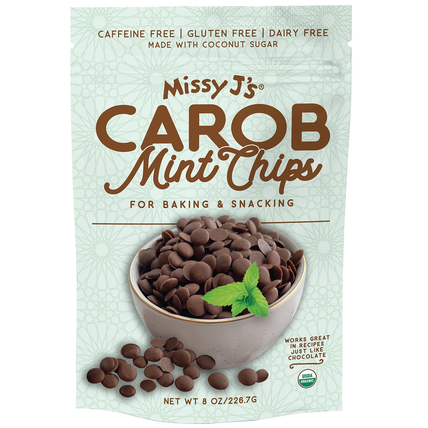 Missy J's Carob Mint Lovers Sampler Pack-11 products, Vegan Gluten Free, Substitute for Chocolate, Perfect for Snacks and Treats